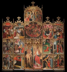 Altarbild von Sankt Michael und Sankt Peter